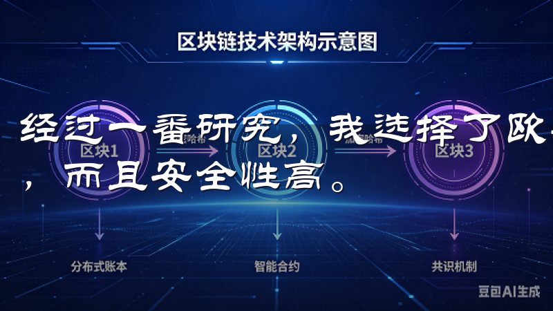 经过一番研究，我选择了欧易交易所，因为它不仅用户界面友好，而且安全性高。